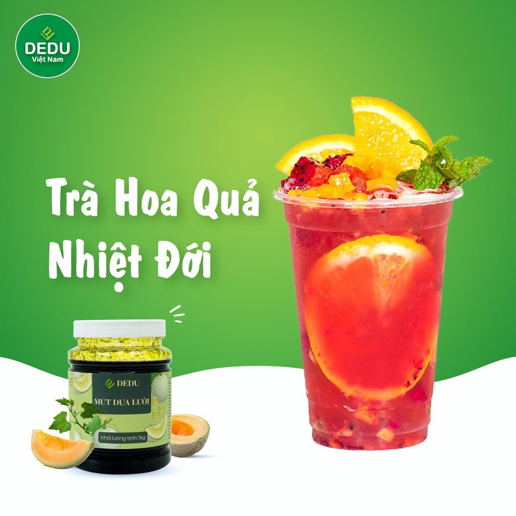 Mứt dưa lưới dedu 1.2kg