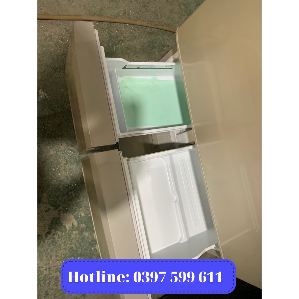 Tủ lạnh Nhật bãi Toshiba GR-F51FS với 510 lít làm đá tự động Nhật Bãi Phát Đạt bảo hành 12 tháng