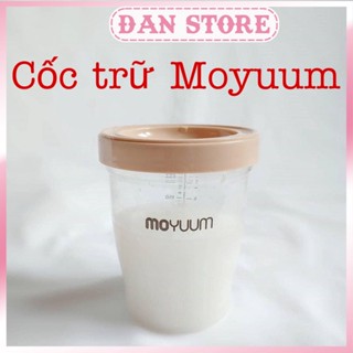 Cốc trữ đô ăn dặm Moyuum 130-180-240ml Hàn Quốc, cốc trữ sữa cao cấp hàn Quốc tại HCM