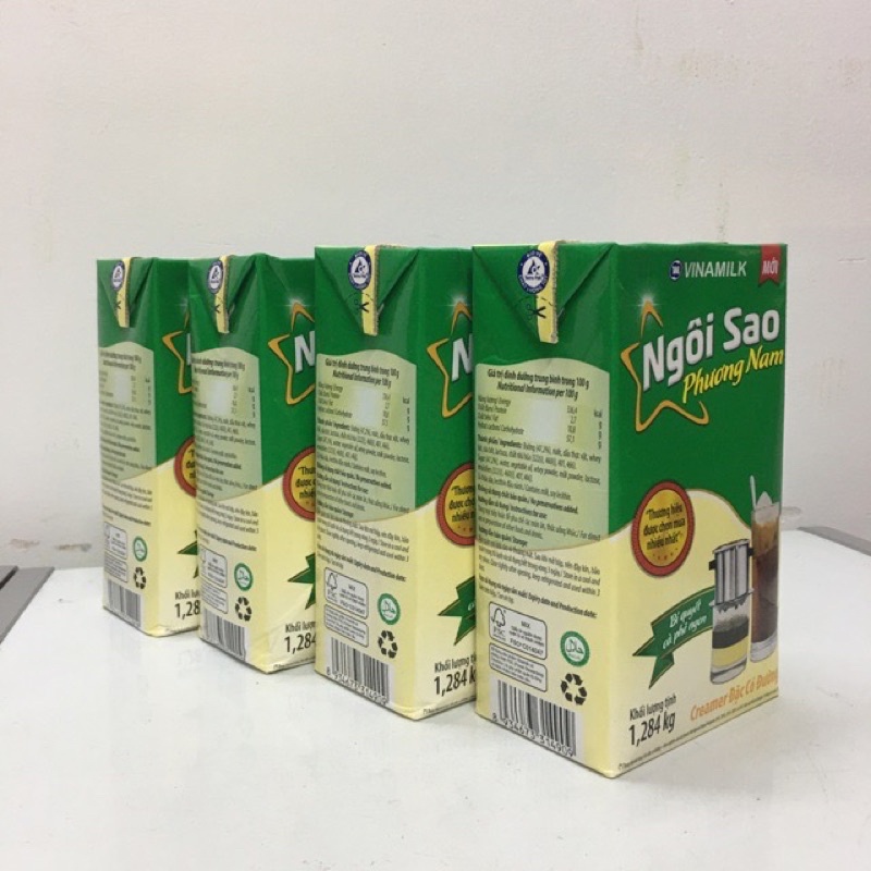 Sữa Đặc Ngôi Sao Phương Nam Lá Hộp 1.284Kg