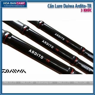 Cần lure daiwa ardito-tr | 3 khúc