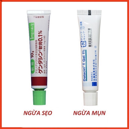 Kem Ngừa Mụn, Liền Sẹo Gentacin Nhật Bản Tuýp 10g - Betty Cosmetic