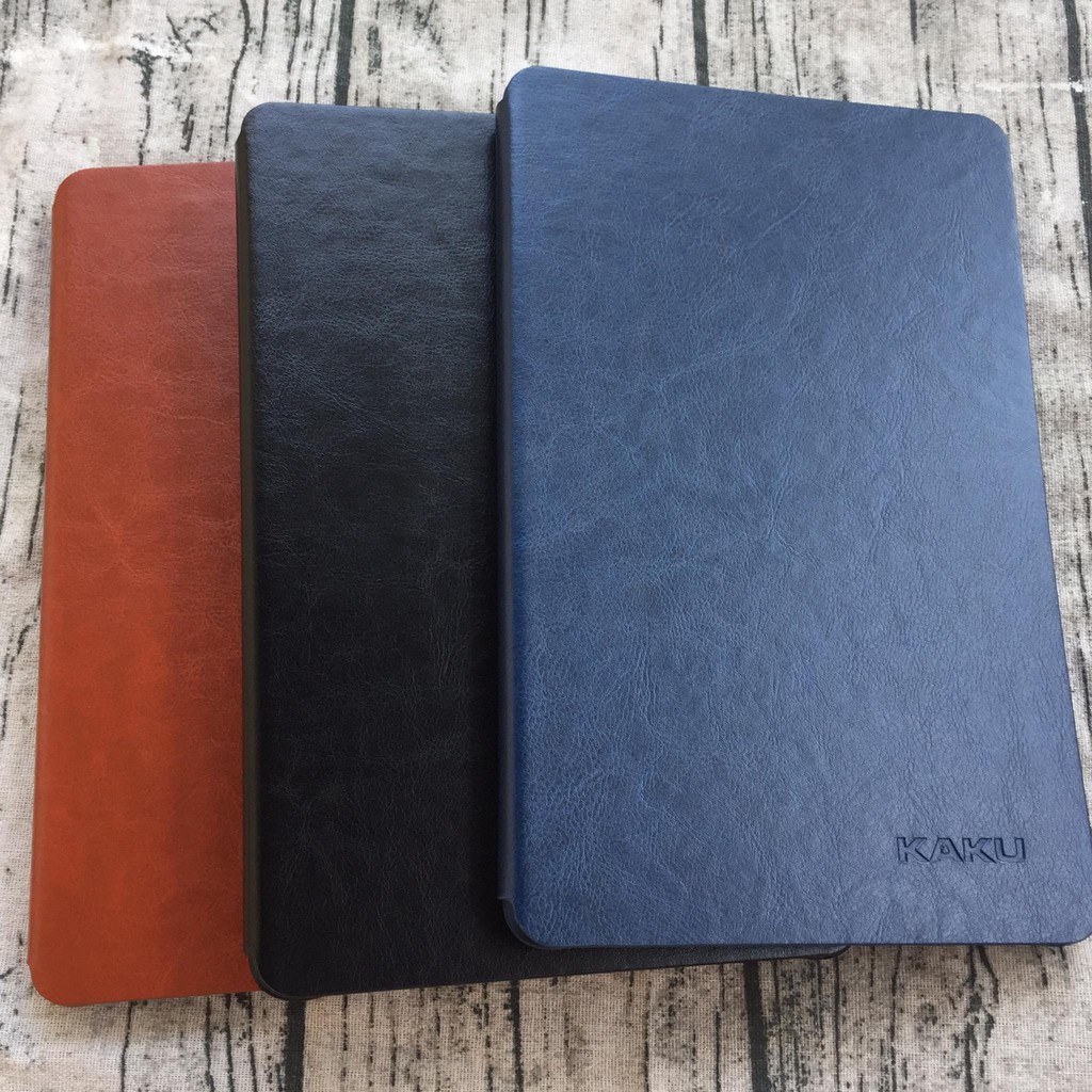 Bao da Kaku Samsung Tab S5e T720/T725, S4 10.5 T830/T835, S3 9.7 T820/T825, S2 8.0 T710/T715 chính hãng, da trơn cao cấp