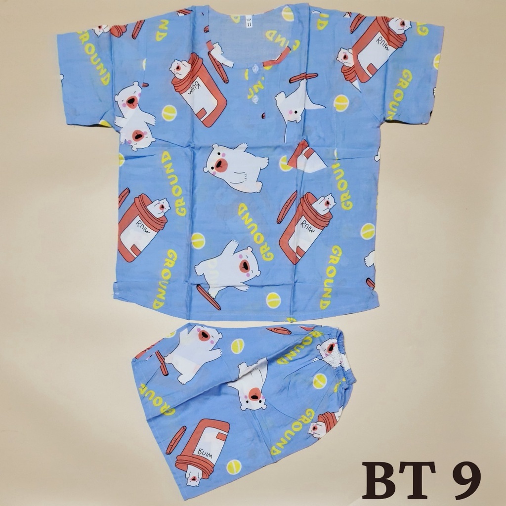 Bộ quần áo trẻ em vải lanh tole cho bé trai bé gái 27kg - 30kg mềm mịn mát bộ tôn 2 da Lydobaby SIZE 11