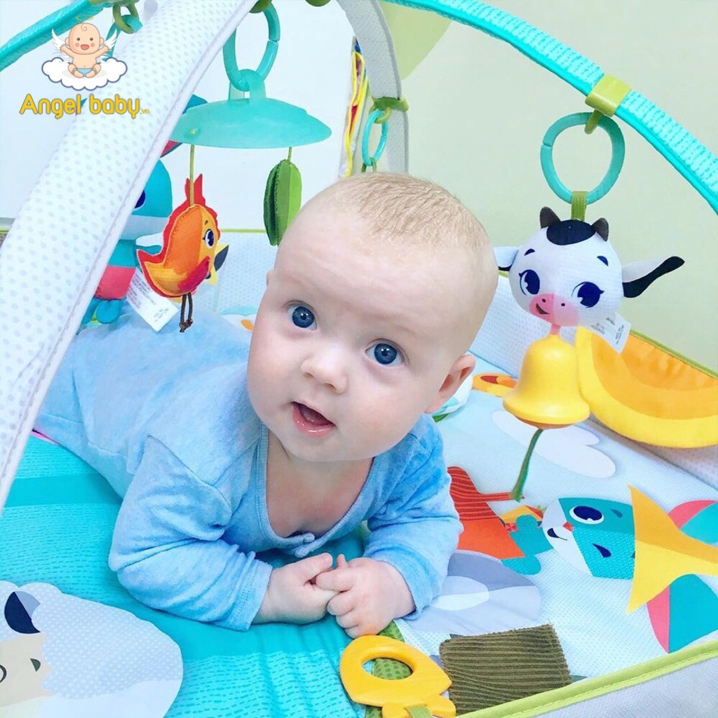 Thảm chơi, thảm nhạc thông minh cao cấp của Mỹ Tiny Love kích thích giác quan, phát triển trí não Bé