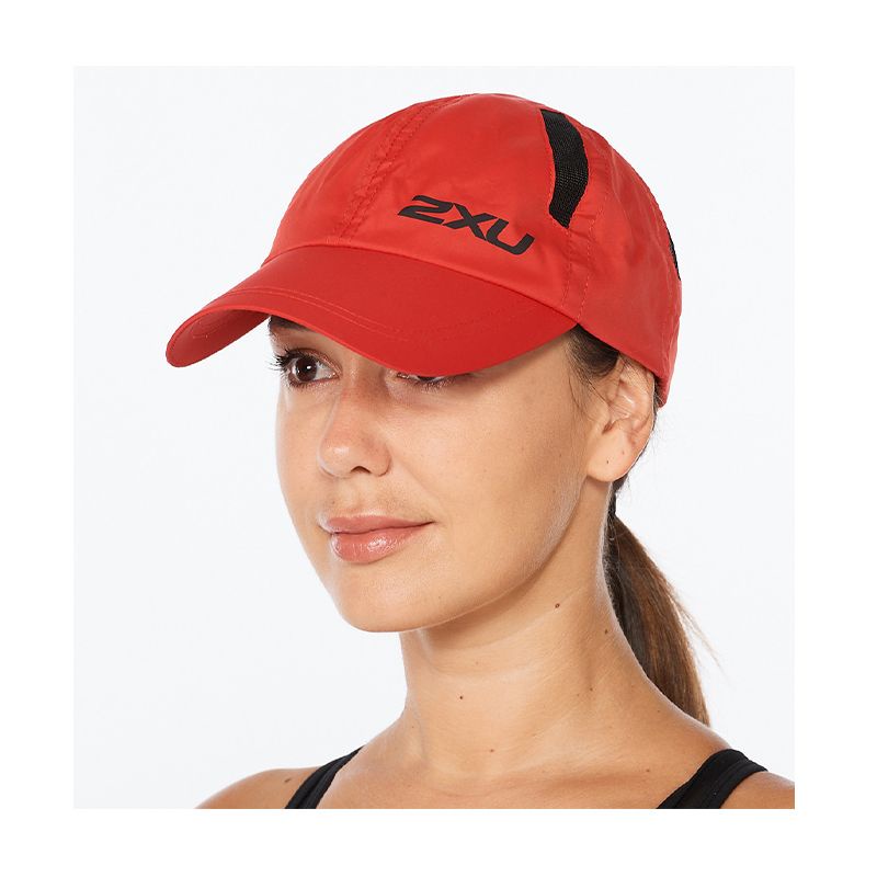 2XU RUN CAP Unisex Mũ Chạy Bộ Mẫu UQ5685F-RUSBLK