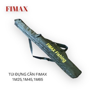 Túi đựng cần câu máy 2 ngăn cao cấp siêu rộng Fimax Fishing đựng hơn 10 cần - Túi đựng cần 2 khúc câu cá tra
