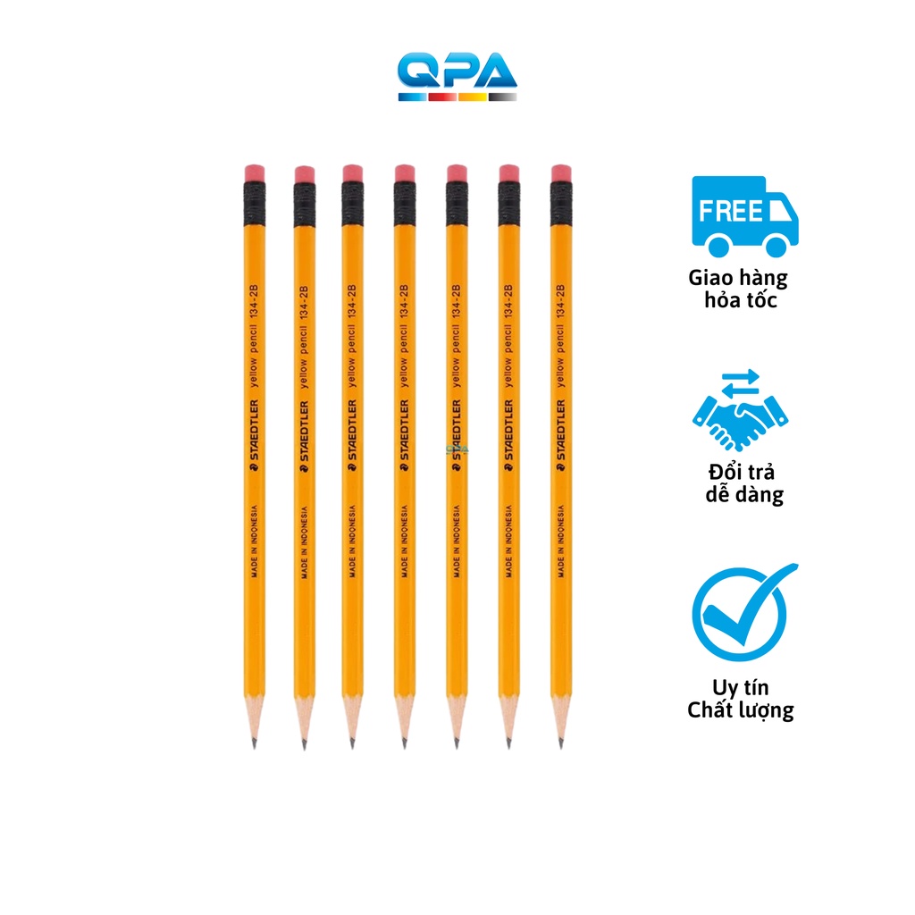 Combo 5 Bút chì gỗ Staedtler 134 - 2B