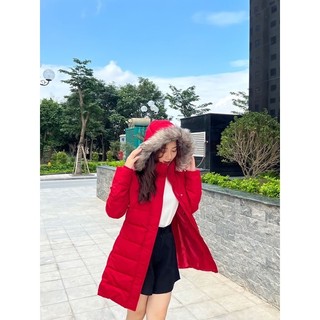Áo Phao Lông Vũ Dáng Dài