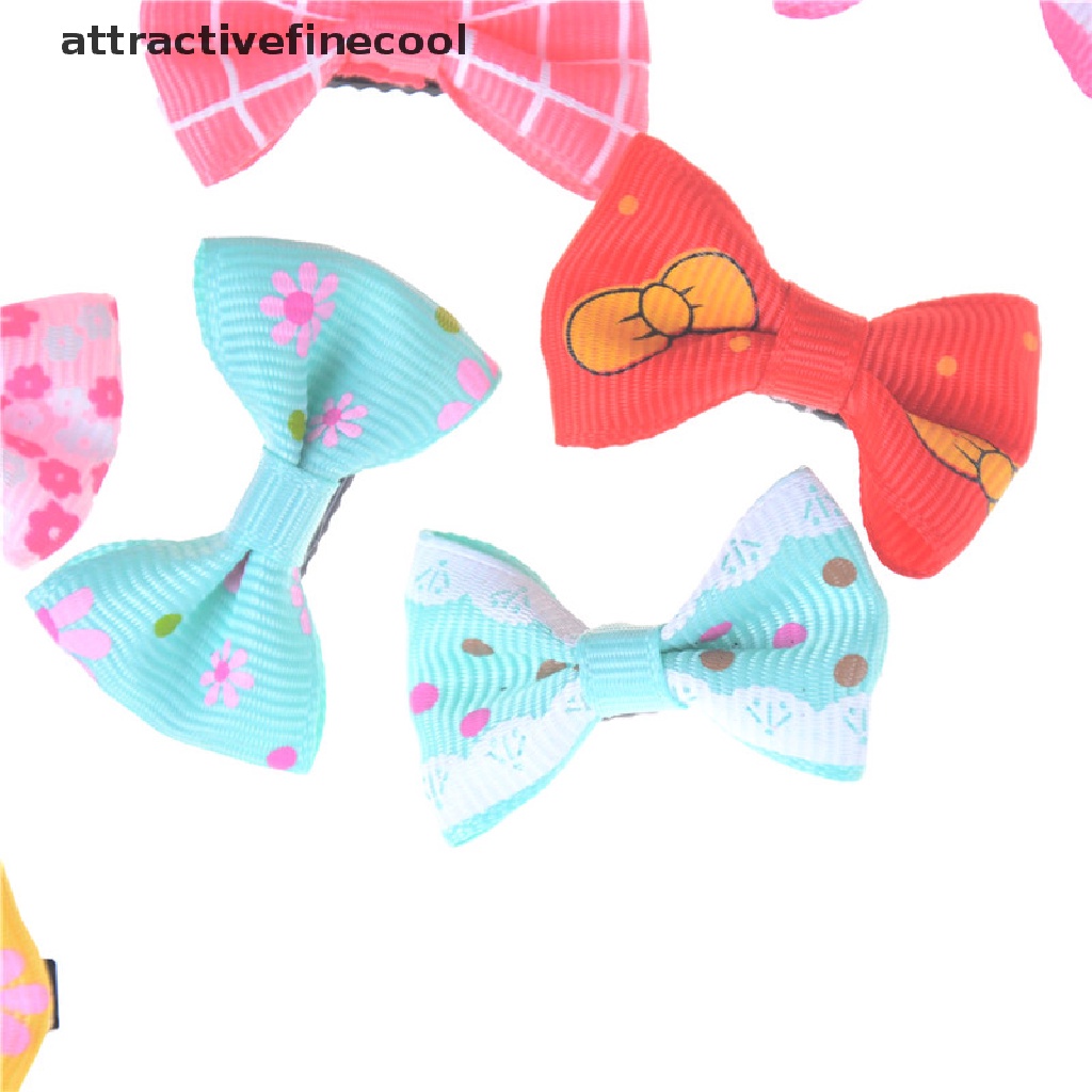 Set 10 Kẹp Tóc Hình Mỏ Vịt Dễ Thương Cho Bé Gái