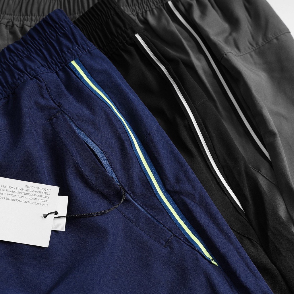 Quần short đùi thể thao nam xuất dư. Hàng VNXK, vải thun co giãn 4 chiều, phù hợp các hoạt động thể thao LCT001