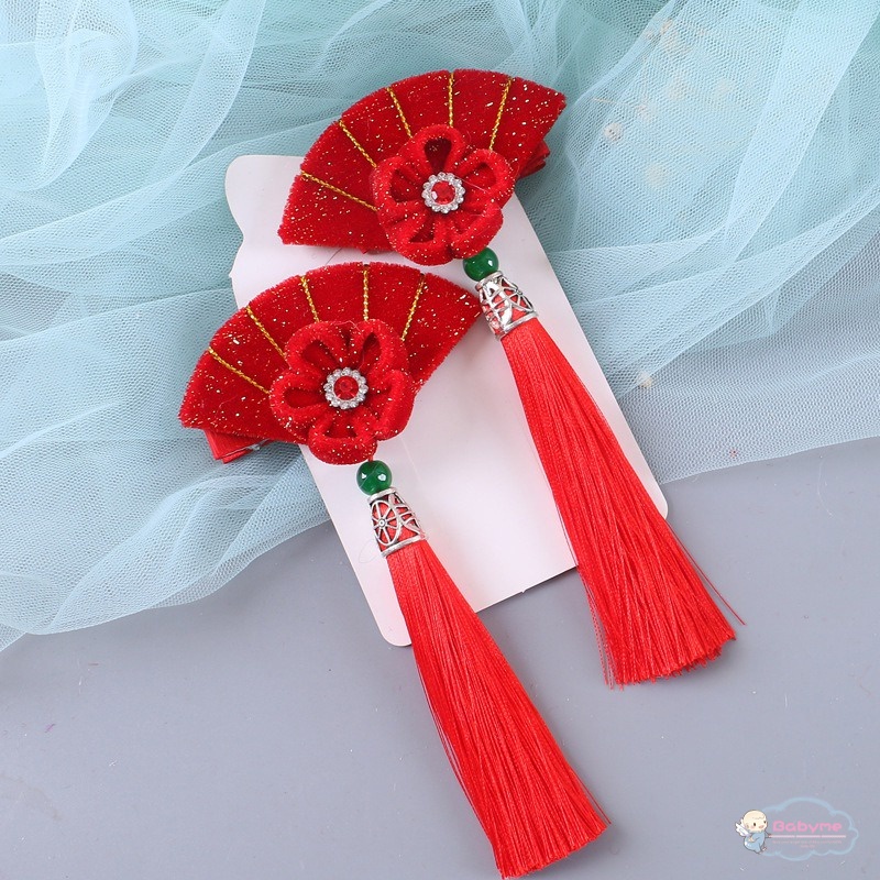 Kẹp Tóc Hình Năm Mới Ngọt Ngào Cho Bé Gái