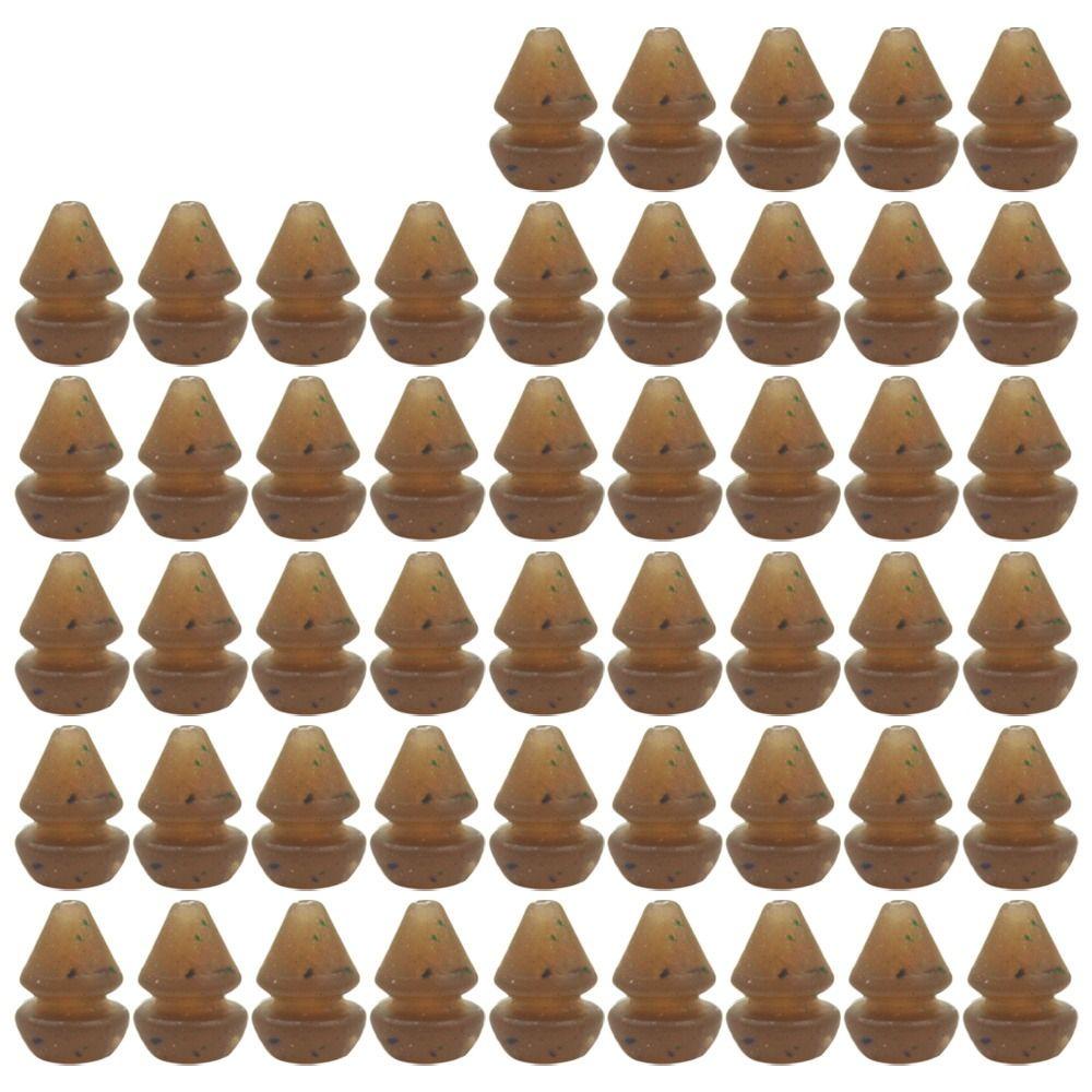 MAYSHOW Bộ 50 Hạt Móc Câu Cá Thể Thao Ngoài Trời