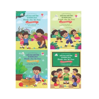Sách - Combo - Giáo dục giới tính và nhân cách dành cho bé trai