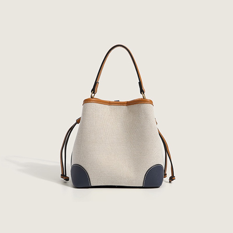 IELGY Túi Đeo Chéo Vải canvas Màu Sắc Tương Phản Thời Trang Cho Nữ