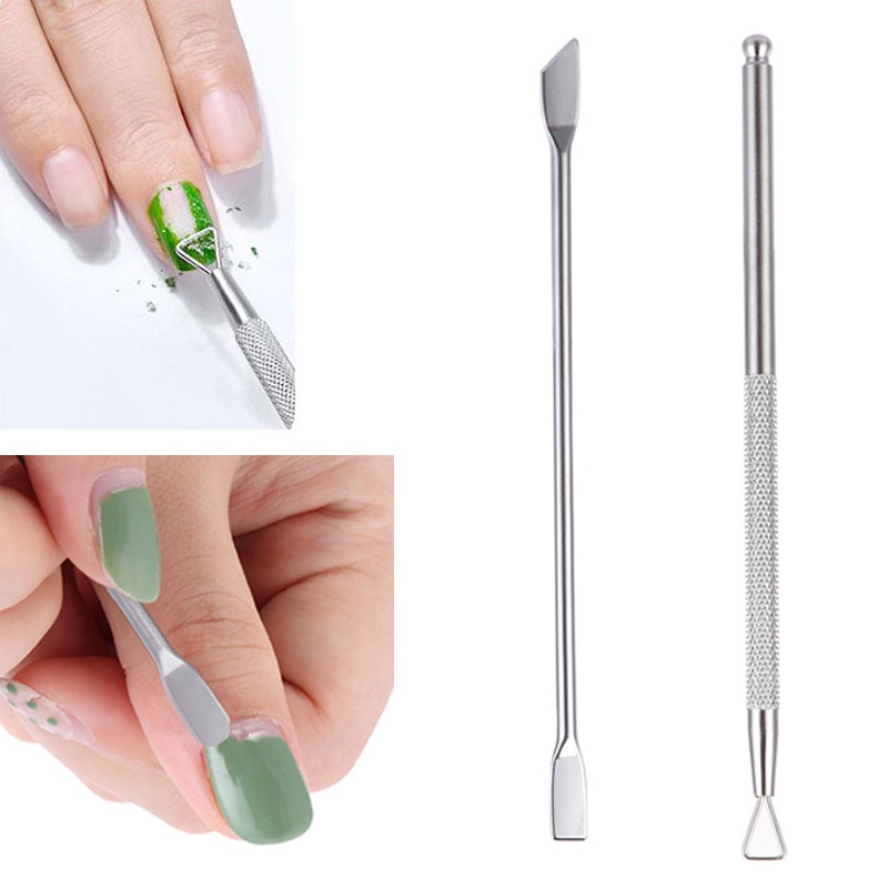 Dụng Cụ Loại Bỏ Da Chết Móng Tay Chân Bằng Thép Không Gỉ