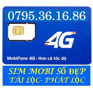 Sim Phát Lộc 686, Sim Mobi số đẹp trả trước chính chủ
