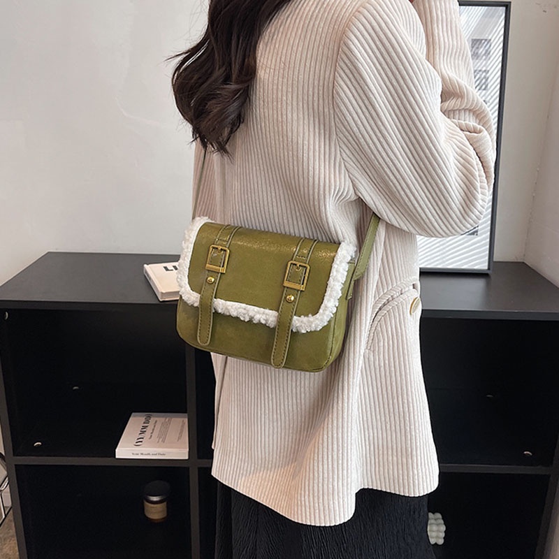 Ielgy Túi Đeo Chéo Phong Cách retro Cao Cấp Dành Cho Nữ