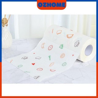 Cuộn khăn giấy thấm dầu hình củ quả