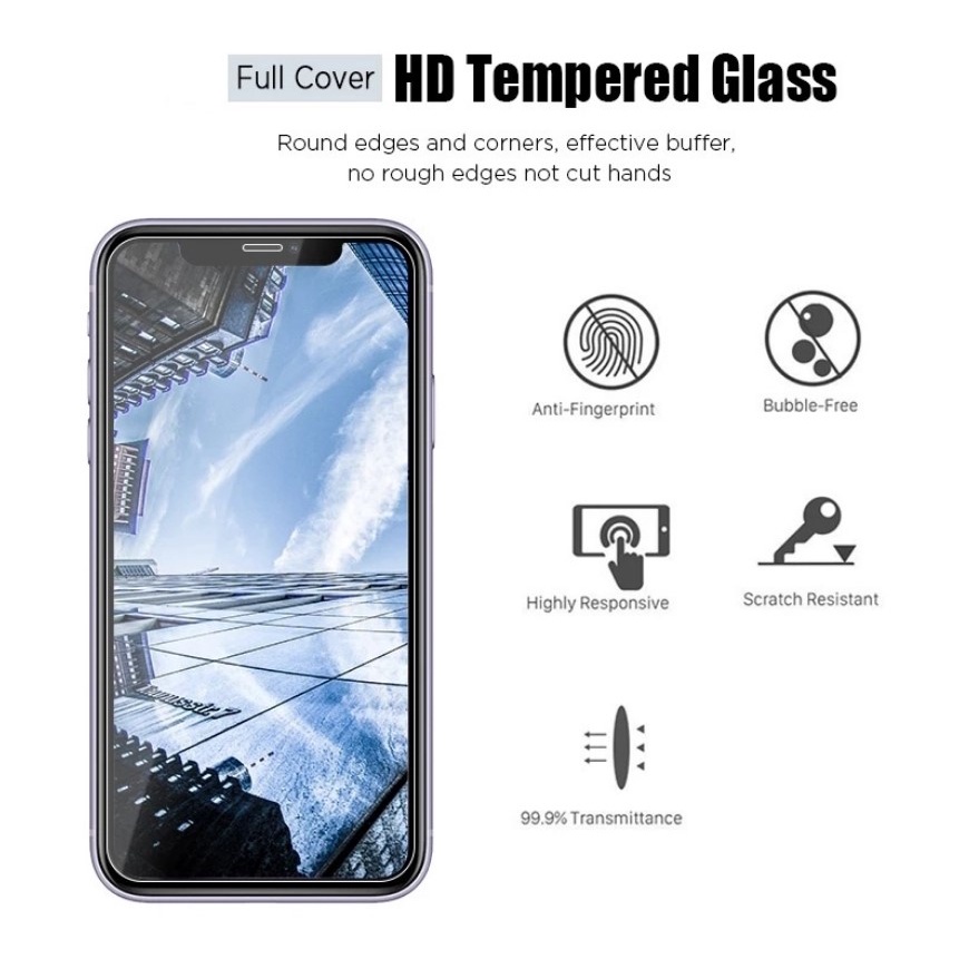 Kính Cường Lực Bảo Vệ Màn Hình Cho iPhone 11 12 13 14 15 Pro Max Xs Xr Xs Max 6s 7 8 14 15 Plus