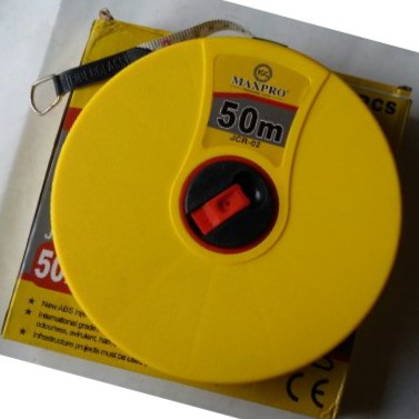 Thước dây cuộn sắt,thước đo đất 50m MAXPRO
