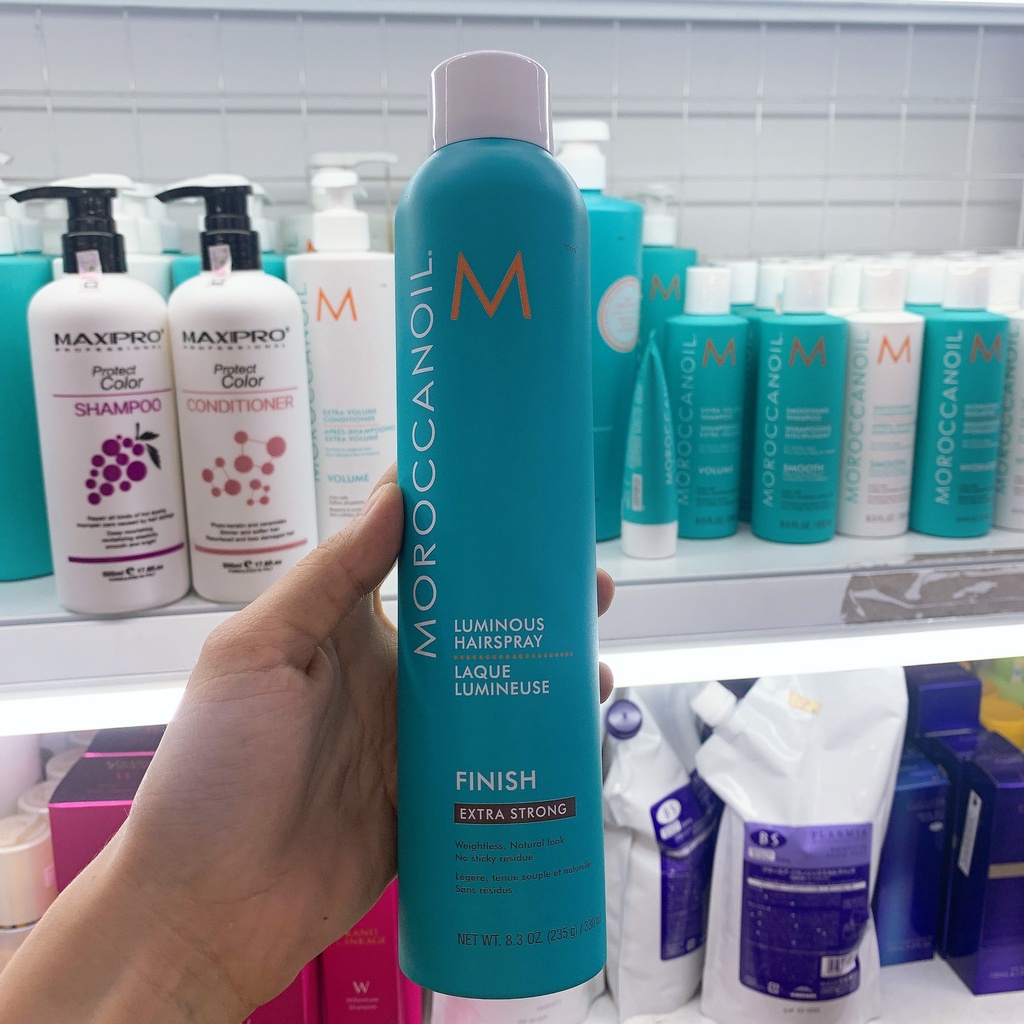 Gôm xịt giữ nếp linh hoạt Moroccanoil 330ml