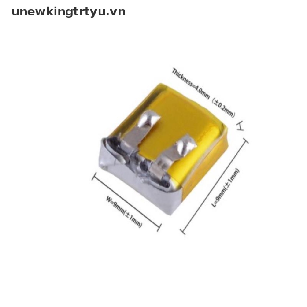 Une 3,7V 30mah 401012 Tai Nghe Bluetooth Có Thể Sạc Pin Lithium Polymer