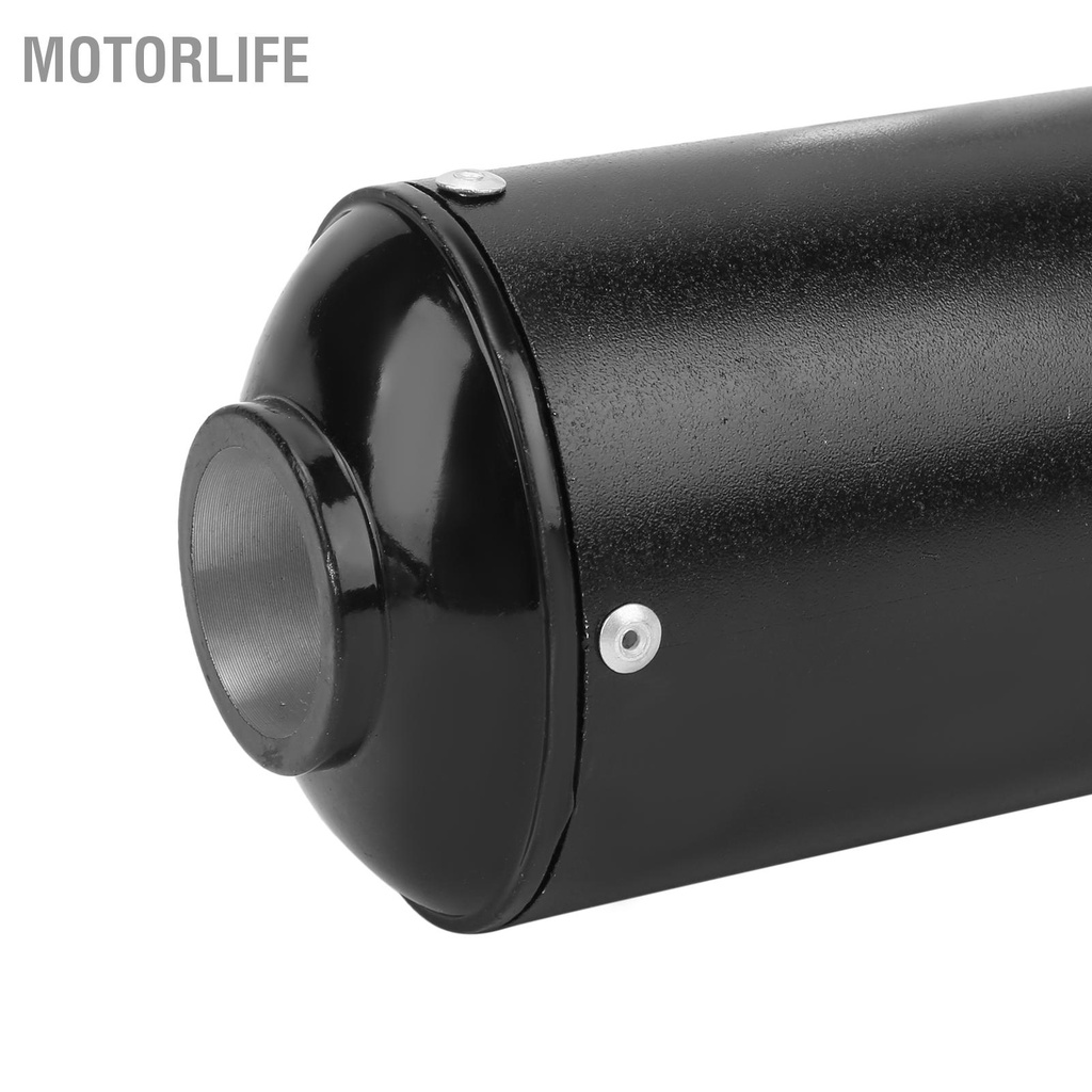 Motorlife 32Mm/1.3in Ống Xả Bịt Hãm Thanh Đen Cho 90cc 110cc 125cc 150cc 160cc ATV Hố Xe Đạp Máy