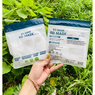 𝐊𝐡𝐚̂̉𝐮 𝐭𝐫𝐚𝐧𝐠 𝟓D MASK 10 chiếc
