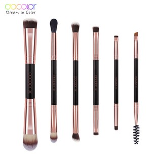 Docolor set 6 Cọ Trang Điểm Hai Đầu Chuyên Nghiệp