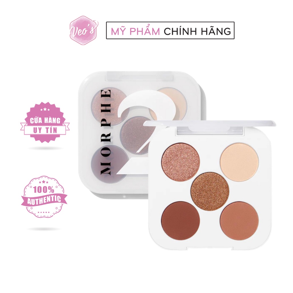 Bảng phấn mắt 4 ô Morphe 2 Ready In 5 Eyeshadow Palette