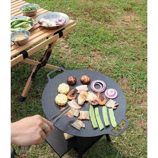 Chảo Gang Nướng Chống Dính Size 34cm Siêu Xịn