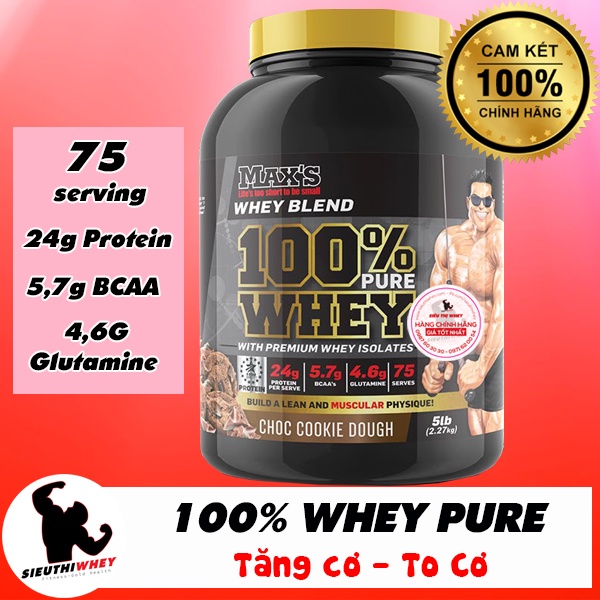 SỮA TĂNG CƠ 100% PURE WHEY 5LBS