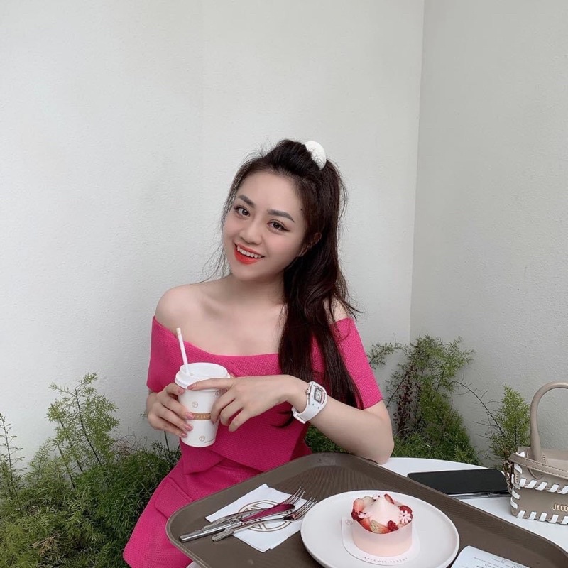 Áo ngang vai vạt chéo TKCC - Kim Linh Shop