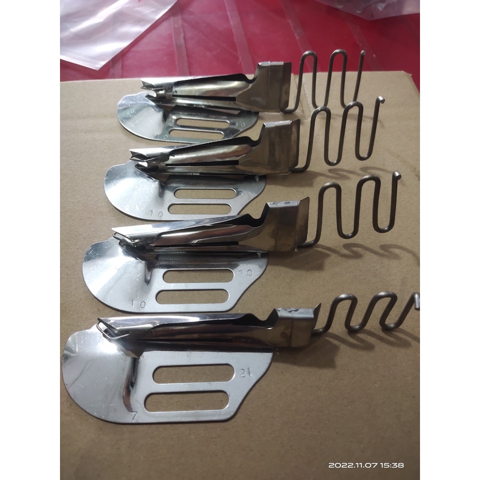 Cữ viền gấp 1 mép máy kansai chần đè