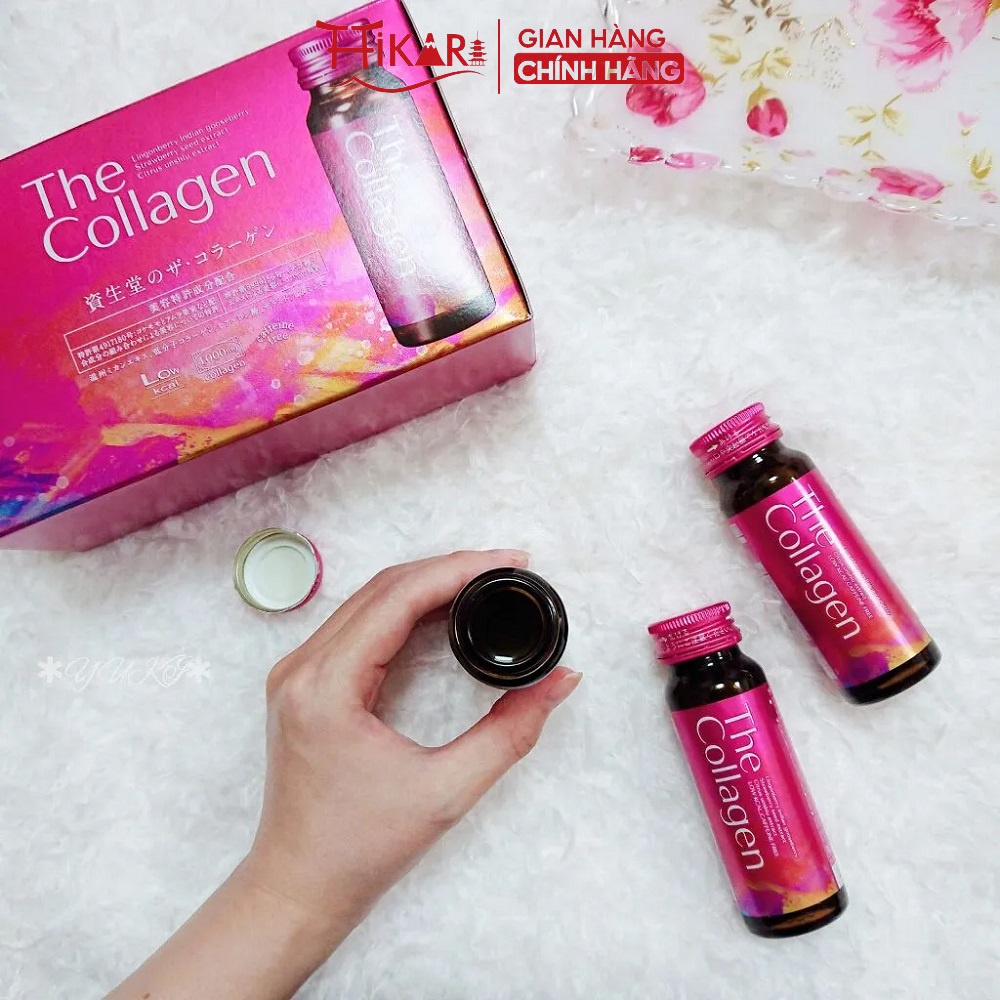 Nước uống đẹp da The Collagen_The Collagen EXR Shiseido Nhật Bản hộp 10 chai x 50ml | BigBuy360 - bigbuy360.vn