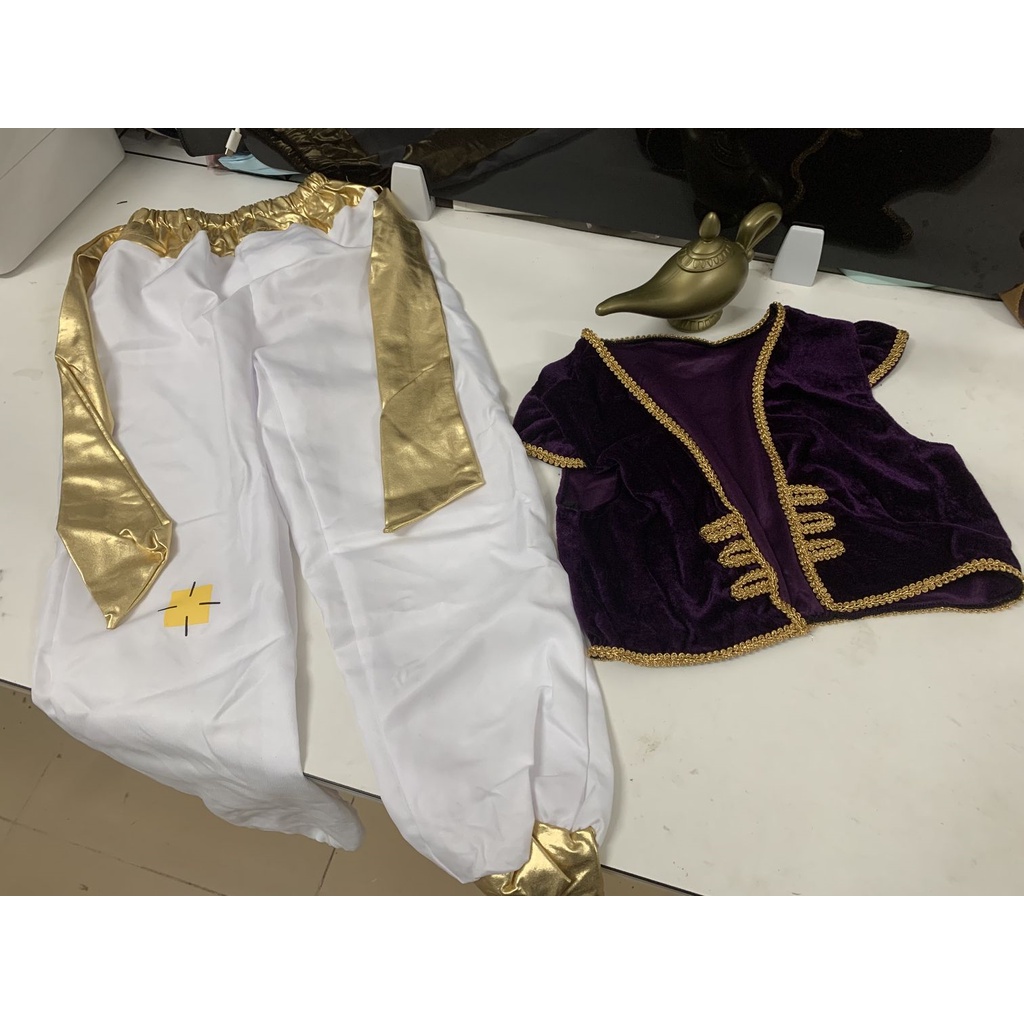 Trang Phục Hóa Trang halloween Nhân Vật aladdin Cho Bé Trai