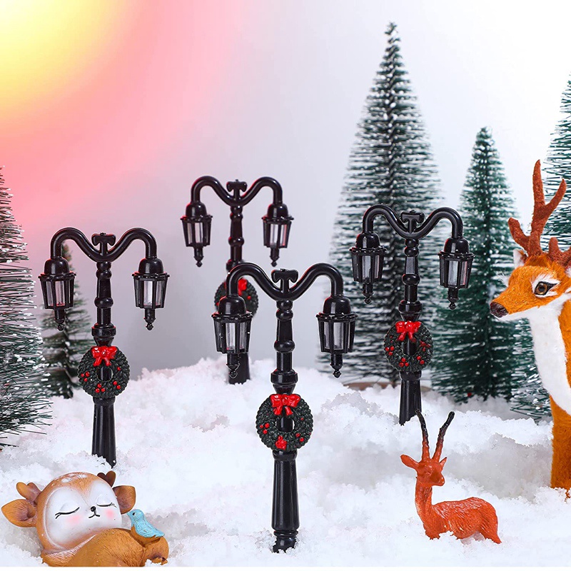 Đèn Đường Mini Trang Trí Giáng Sinh