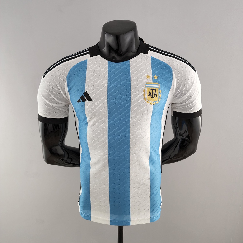 Áo tuyển Argentina CHÍNH HÃNG 22/23 - Áo bóng đá bản Player - Argentina trắng 22/23