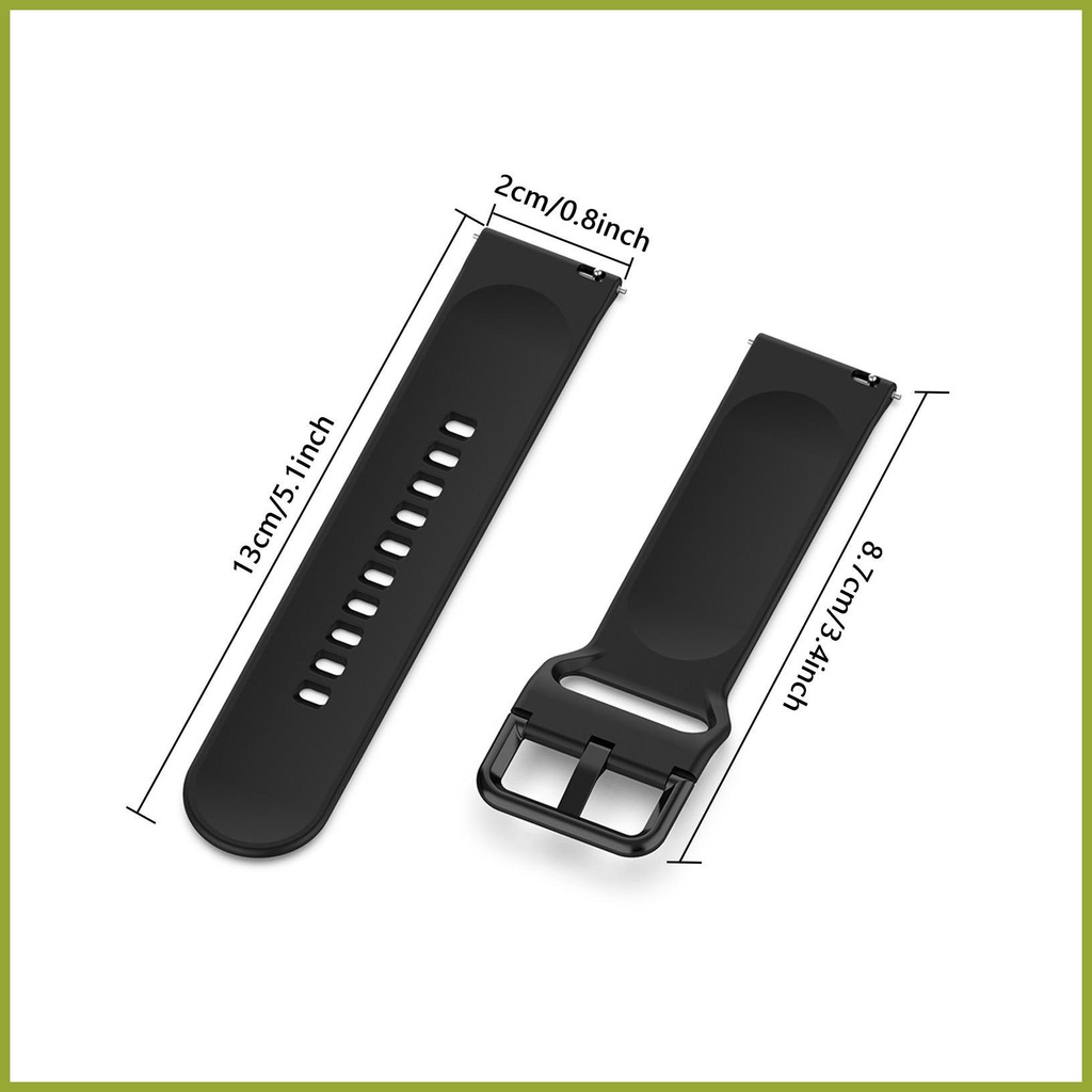 Dây Đeo Thay Thế Bằng Silicone Cho Đồng Hồ Thông Minh GTS4 / GTS 3 / GTS 2mini tamvn