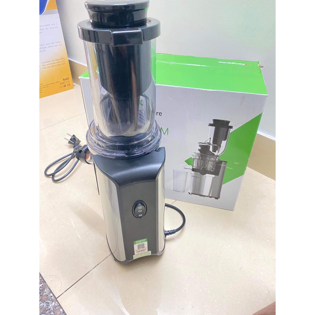 Máy ép chậm trái cây hoa quả Kangaroo KG1B6- Công Suất mạnh 200W -Smarthome97 -