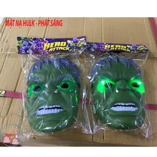 Mặt nạ người khổng lồ xanh hulk - Avenger phát sáng đèn LED
