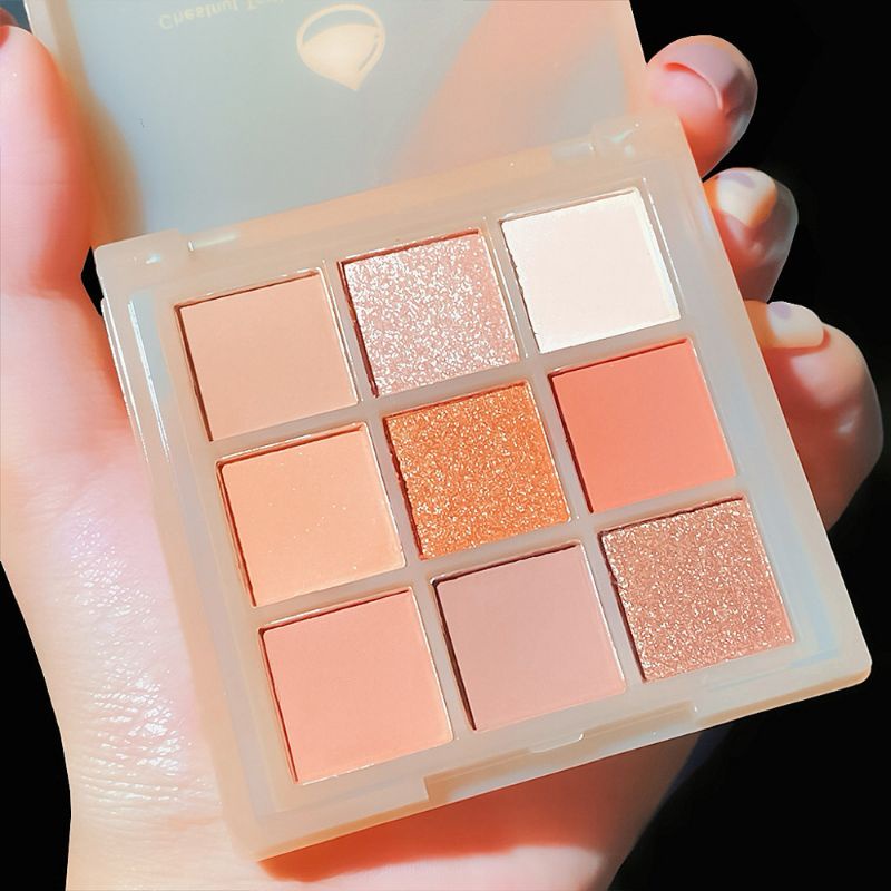 Bảng phấn mắt nội địa trung 9 ô vuông IC EECK STYLENANDA