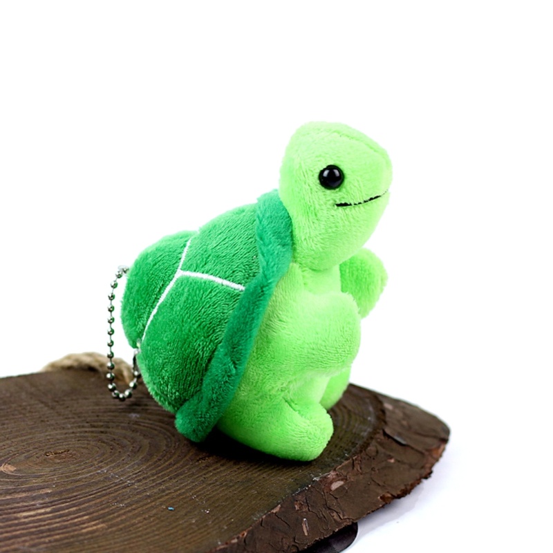 Móc Khóa Hình Rùa Bông Dễ Thương