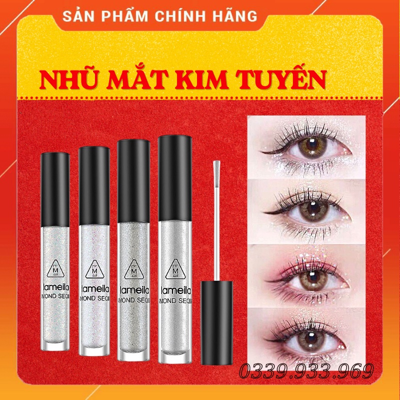 Nhũ Mắt Kim Tuyến Dạng Lỏng Lameila