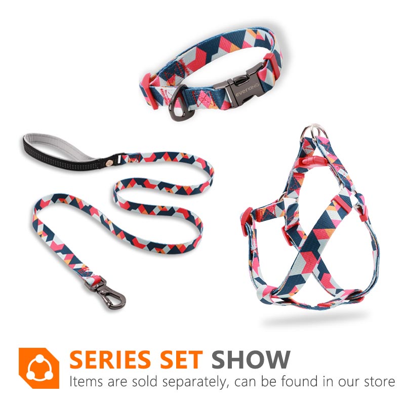 HamshMoc Dây Dắt Thú Cưng Đi Dạo Bằng Nilon Đệm Mềm Với Móc Khóa Họa Tiết Hoa Phản Quang Cho Cún Cưng Cỡ Nhỏ / Vừa / 2