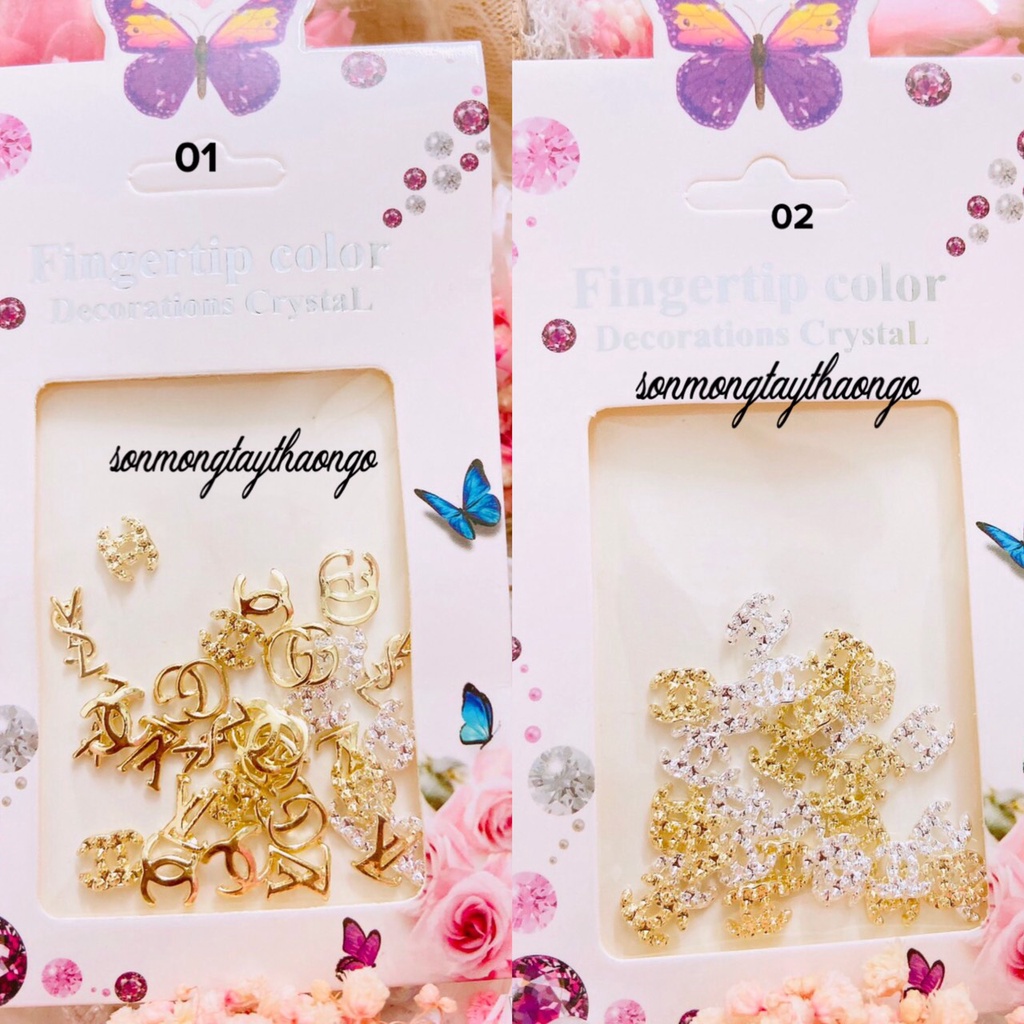 (Hàng mới về) Charm xinh đính móng siêu rẻ 25k/ 1set