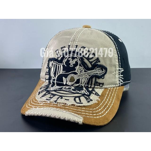 Nón kết lưỡi trai ông địa đàn vá kết da lộn vnxk cực chất hot nhất thời trang