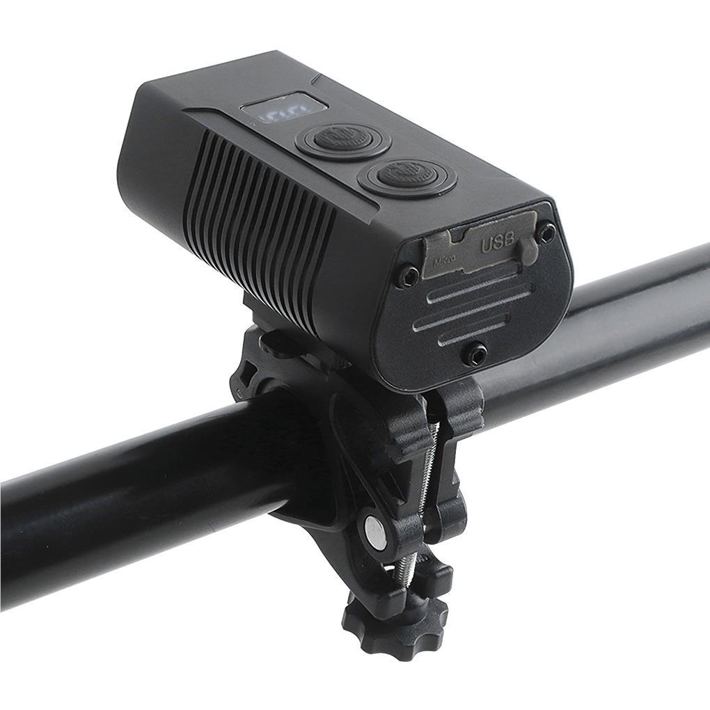 Đèn Pha Xe Đạp Leo Núi Bằng Hợp Kim Nhôm Hiển Thị Kỹ Thuật Số 7500K IP65 Chống Thấm Nước