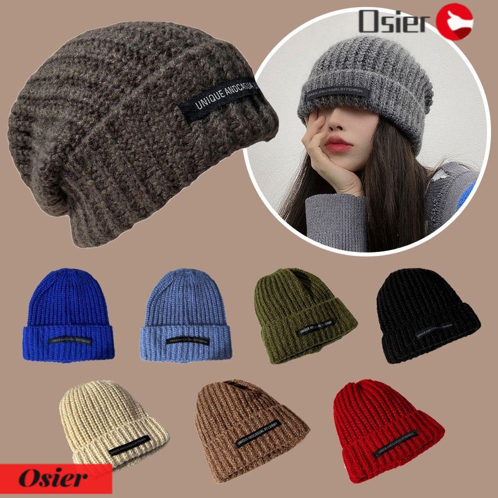 Mũ Len Màu Trơn Giữ Ấm Mùa Đông Thời Trang 1 Món
